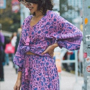 Spell and the Gypsy Journey Blouse Mulberry